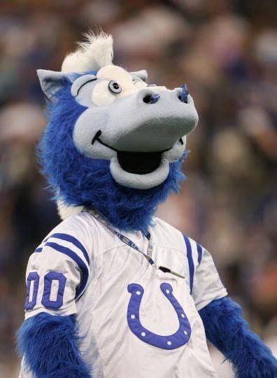 The Indianapolis Colts' green mascot: a mascot for a new era